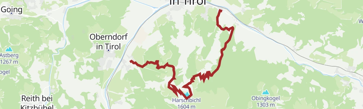 Route map: Koasa Trail Etappe 5